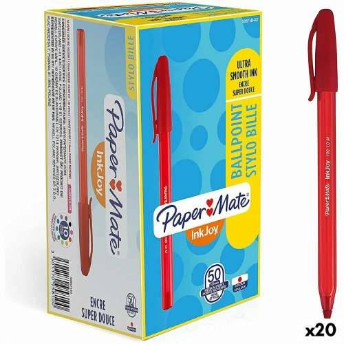 Kemijska Olovka Paper Mate Inkjoy 50 Dijelovi Crvena 1 mm (20 kom.) Cijena