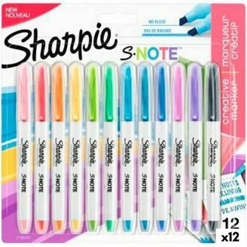 Set Flomastera Sharpie S-Note Pisana 12 Dijelovi 1-3 mm (12 kom.) Cijena