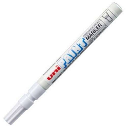 Trajni marker Uni-Ball PX-20 Bijela (12 kom.) Cijena