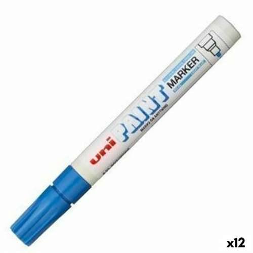 Trajni marker Uni-Ball PX-20 Plava (12 kom.) Cijena