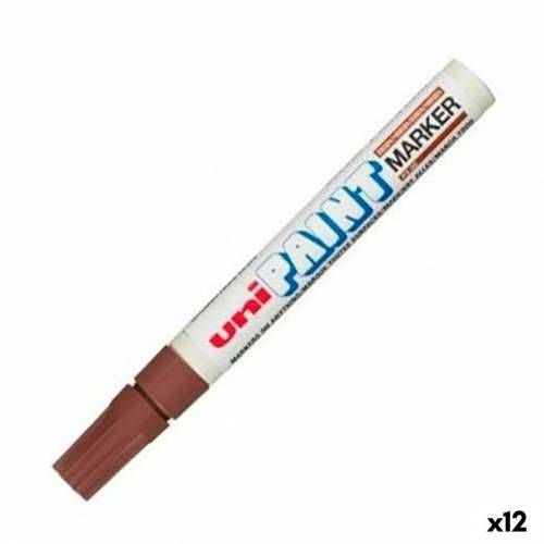 Trajni marker Uni-Ball PX-20 Smeđa (12 kom.) Cijena