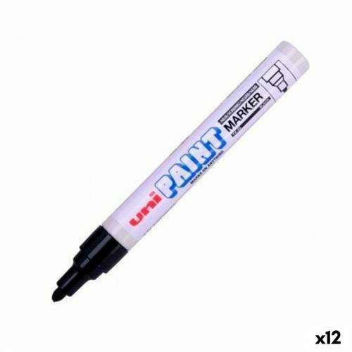 Trajni marker Uni-Ball PX-20 Crna (12 kom.) Cijena