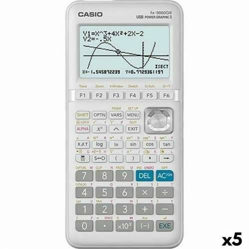 Grafički kalkulator Casio FX-9860G II Bijela (5 kom.) Cijena