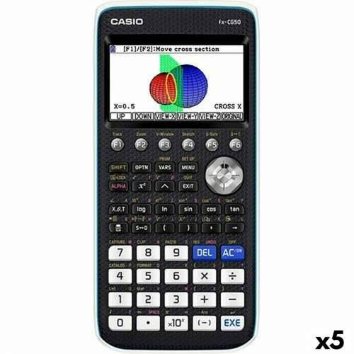 Grafički kalkulator Casio FX-CG50 18,6 x 8,9 x 18,85 cm Crna (5 kom.) Cijena