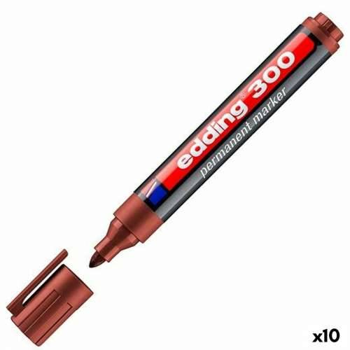 Trajni marker Edding 300 Smeđa (10 kom.) Cijena