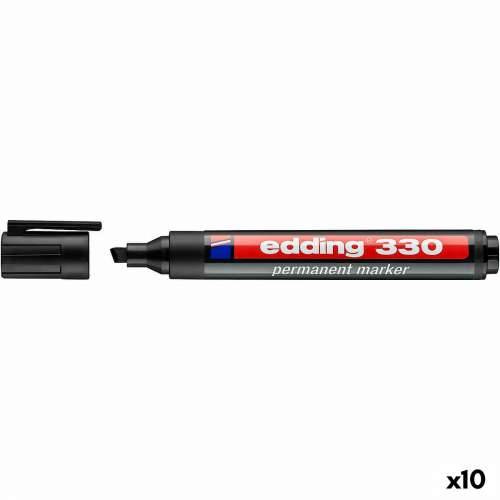 Trajni marker Edding 330 Crna (10 kom.) Cijena