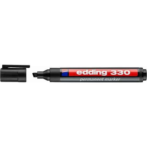 Trajni marker Edding 330 Crna (10 kom.) Cijena