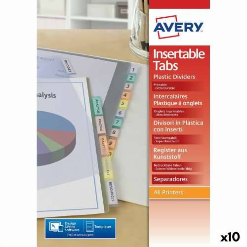 Separatori Avery Providan A4 12 Listovi (10 kom.) Cijena