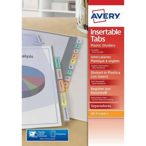 Separatori Avery Providan A4 12 Listovi (10 kom.) Cijena