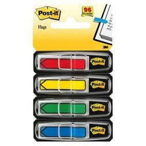 Set Ljepljivih Cedulja Post-it Index Pisana 12 x 43,1 mm (6 kom.) Cijena