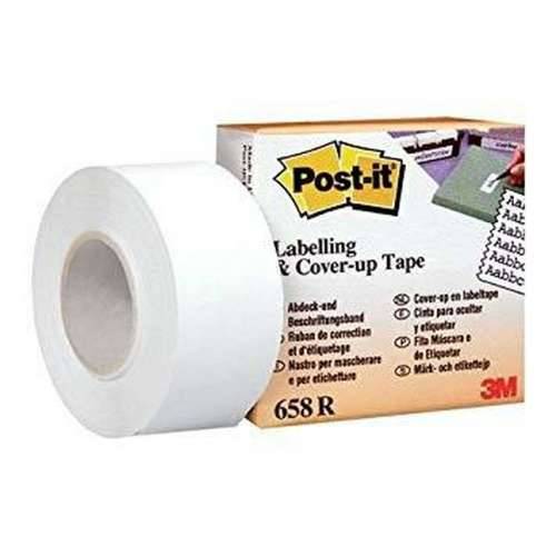 Ljepljiva traka Post-it 658R Bijela 25,4 mm x 17,7 m (6 kom.) Cijena