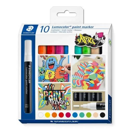 Set Flomastera Staedtler Lumocolor 349 10 Dijelovi Pisana Cijena