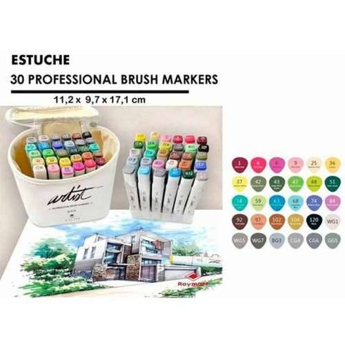 Set Flomastera Alex Bog Canvas Luxe Professional 30 Dijelovi Torbicu Pisana Cijena
