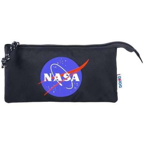 Trostruka pernica DOHE Nasa Logo Crna Cijena