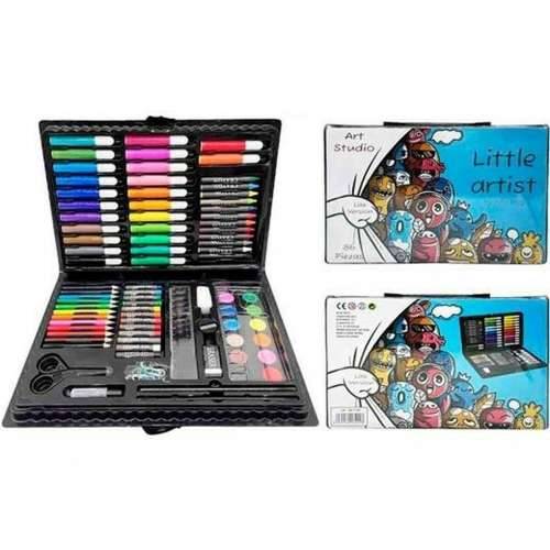 Set za ličenje Alex Bog Little Artist 86 Dijelovi Kovčeg Pisana Cijena