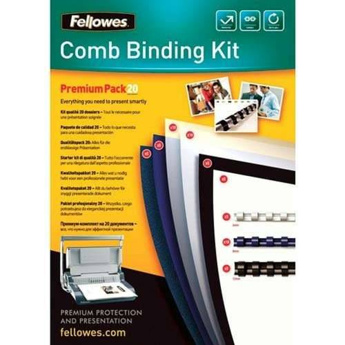 Set za uvezivanje Fellowes 5371801 A4 Plastika Cijena
