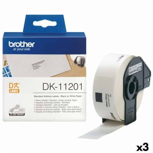 Etikete za Printer Brother DK-11201 Bijela 29 x 90 mm Crna Crna/Bijela (3 kom.) Cijena
