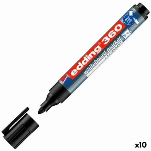 Marker za ploču Edding 360 Punjivo Crna (10 kom.) Cijena