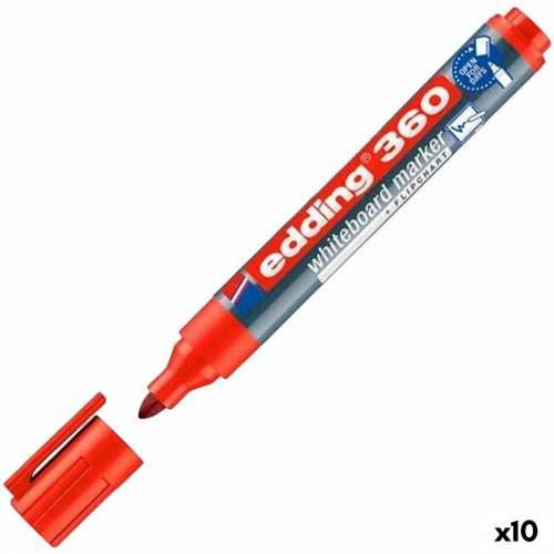 Marker za ploču Edding 360 Punjivo Crvena (10 kom.) Cijena