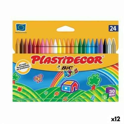 Masne olovke u boji Plastidecor Pisana (12 kom.) Cijena