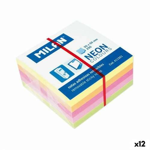 Ljepljive Bilješke Milan Neon colours Pisana 50 x 50 mm (12 kom.) Cijena