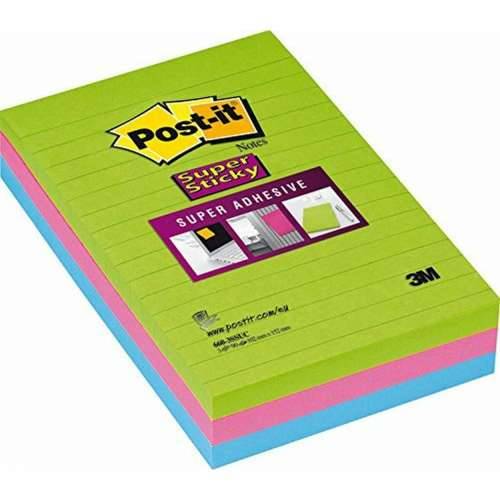 Ljepljive Bilješke Post-it Pisana 15,2 x 10,2 cm Cijena