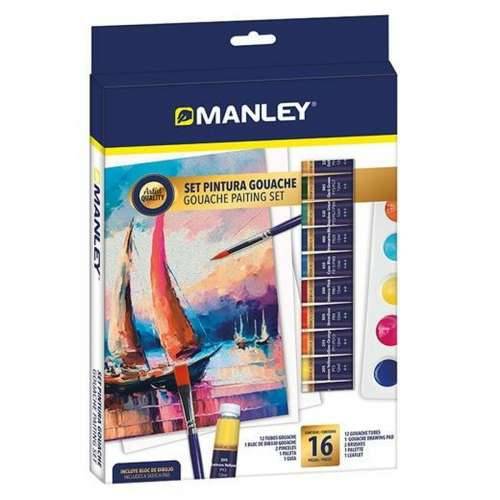 Gouache Painting Set Manley 16 Dijelovi Pisana Cijena