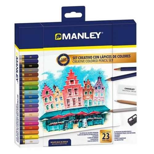 Set za crtanje Manley 23 Dijelovi Pisana Cijena