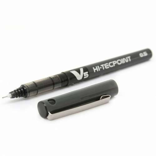 Olovka s tekućom tintom Pilot V-5 Hi-Tecpoint Crna 0,3 mm (12 kom.) Cijena