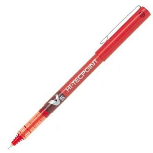 Olovka s tekućom tintom Pilot V-5 Hi-Tecpoint Crvena 0,3 mm (12 kom.) Cijena