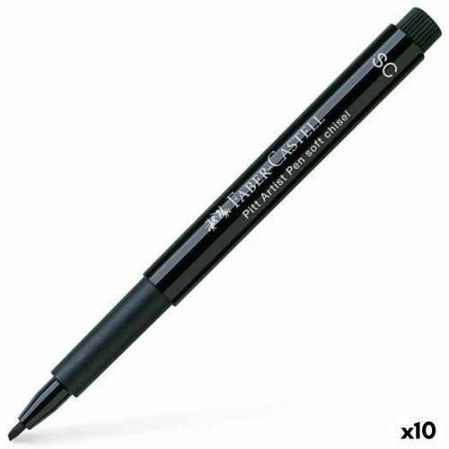 Flomaster Faber-Castell Pitt Artist Pen SC 199 kaligrafija Crna (10 kom.) Cijena
