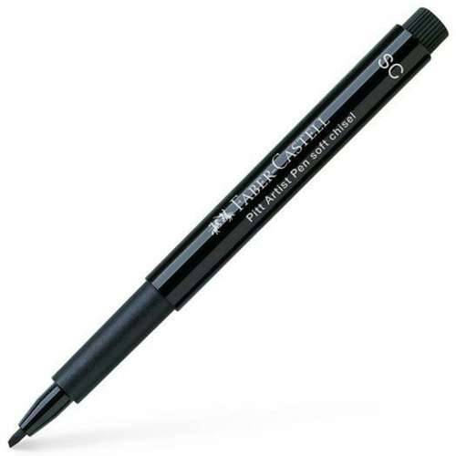 Flomaster Faber-Castell Pitt Artist Pen SC 199 kaligrafija Crna (10 kom.) Cijena