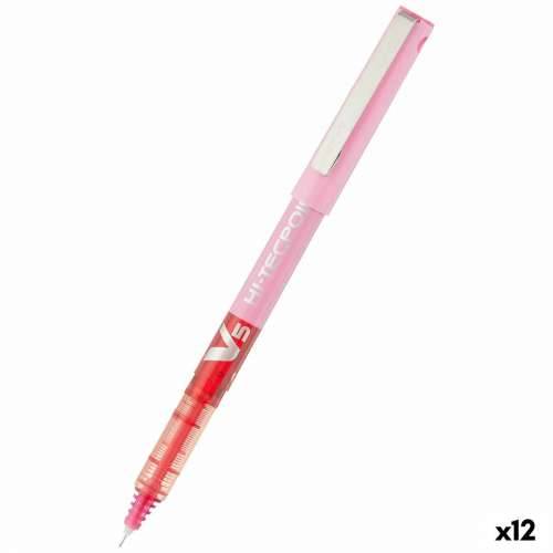 Olovka s tekućom tintom Pilot V-5 Hi-Tecpoint Roza 0,3 mm (12 kom.) Cijena