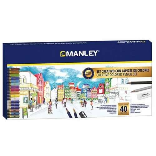 Set za crtanje Manley 40 Dijelovi Pisana Cijena