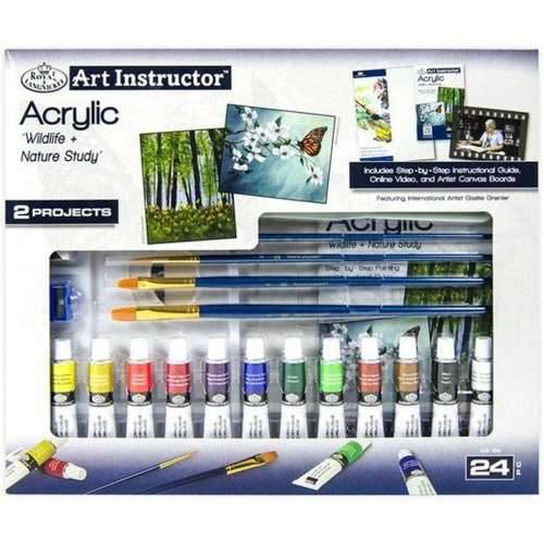 Acrylic Paint Set Royal & Langnickel Art Instructor 24 Dijelovi Pisana Cijena