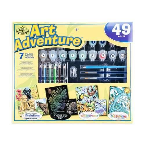 Set za slikanje prema brojevima Royal & Langnickel Art Adventure 49 Dijelovi Cijena