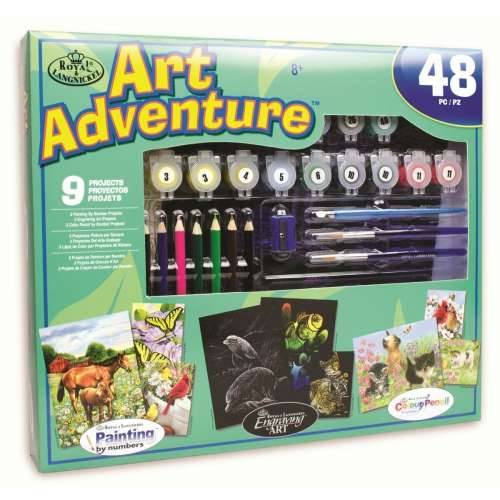 Set za slikanje prema brojevima Royal & Langnickel Art Adventure 48 Dijelovi Cijena