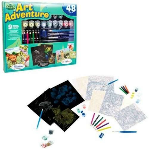 Set za slikanje prema brojevima Royal & Langnickel Art Adventure 48 Dijelovi Cijena
