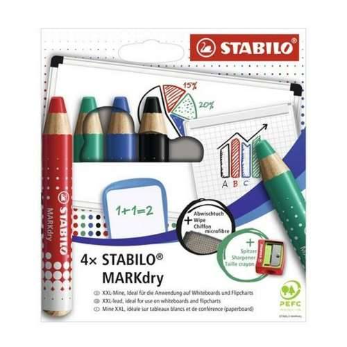 Set markera Stabilo Markdry 4 Dijelovi Pisana Cijena