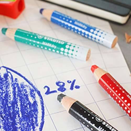 Marker Stabilo Mrakdry 5 kom. Crna Cijena