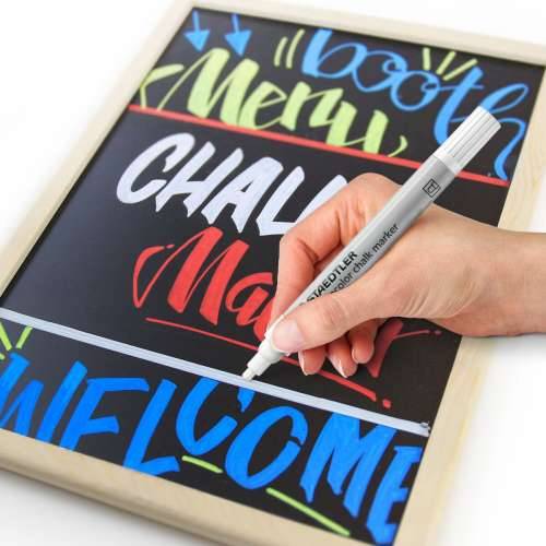 Markeri s tekućom kredom Staedtler Lumocolor 344 4 Dijelovi Cijena