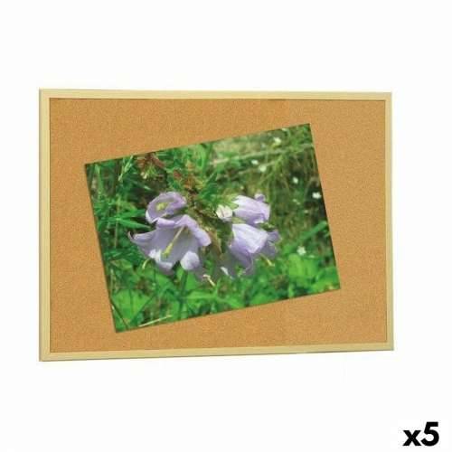 Ploča od pluta Faibo Drvo Smeđa 60 x 90 cm (5 kom.) Cijena