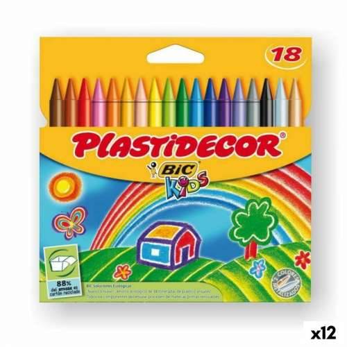 Masne olovke u boji Plastidecor Pisana (12 kom.) Cijena