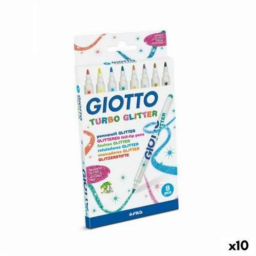 Set Flomastera Giotto Turbo Glitter Pisana (10 kom.) Cijena