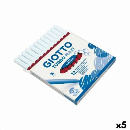 Set Flomastera Giotto Turbo Maxi Crvena (5 kom.) Cijena