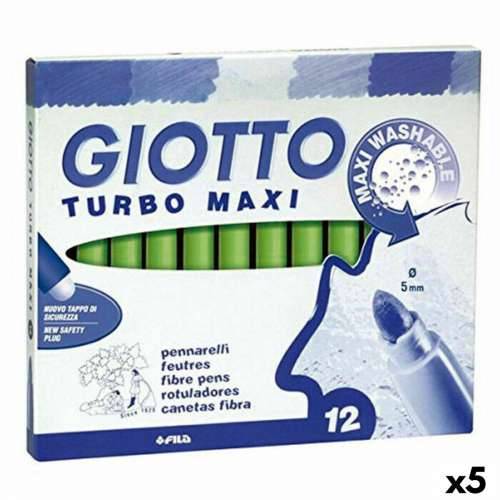 Set Flomastera Giotto Turbo Maxi Svetlozelený (5 kom.) Cijena
