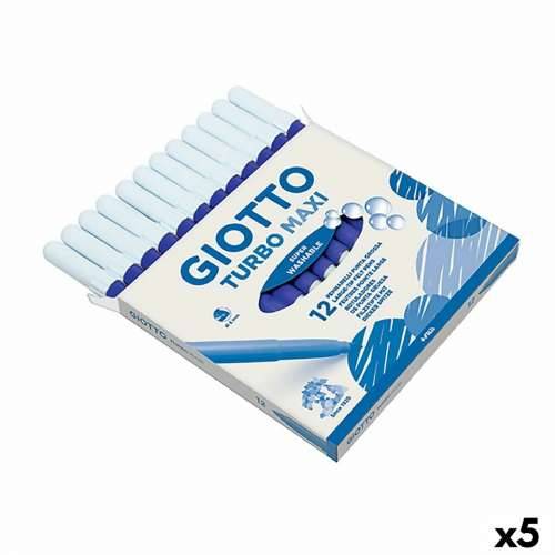 Set Flomastera Giotto Turbo Maxi Plava (5 kom.) Cijena