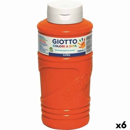 Slikanje prstima Giotto Oranžna 750 ml (6 kom.) Cijena