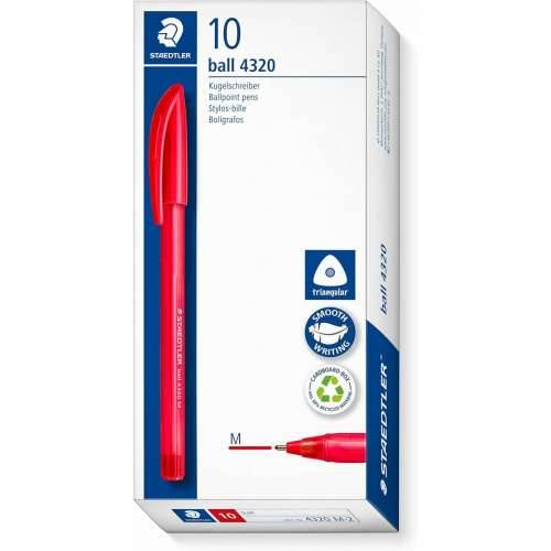 Set Kemijskih Olovaka Staedtler Ball 4320 Crvena 1 mm (100 kom.) Cijena