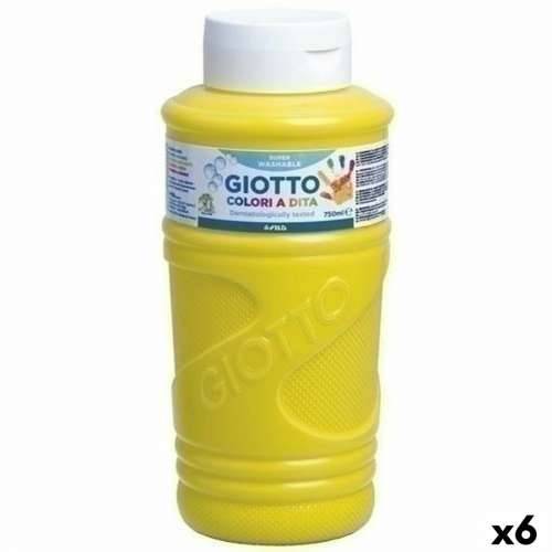 Slikanje prstima Giotto Rumena 750 ml (6 kom.) Cijena